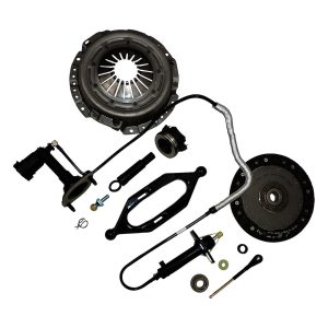 Crown Automotive Clutch Set, Diaphragm, Single Disc, Semi-Metallic, Full Face Design/ Solid Hub Bottom Disc – CMK14