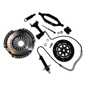 Crown Automotive Clutch Set, Diaphragm, Single Disc, Semi-Metallic, Full Face Design/ Solid Hub Bottom Disc – CMK15