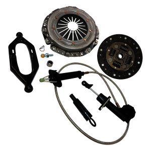 Crown Automotive Clutch Set, Diaphragm, Single Disc, Semi-Metallic, Full Face Design/ Sprung Hub – CMK5