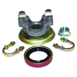 Crown Automotive Drive Shaft Yoke Conversion Kit, Differential Pinion Yoke, Used to Convert Dana 35 Strap Type Yoke to U Bolt Style – D35YOKEUBK