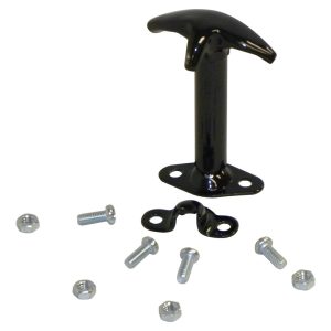Crown Automotive Hood Latch, Black, Metal, Single – HC2