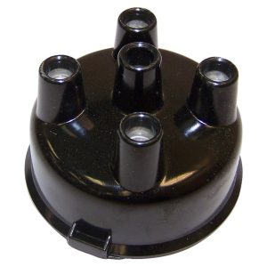 Crown Automotive Distributor Cap, Clamp Down, Black – J0118343