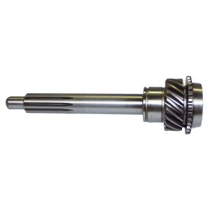Crown Automotive Manual Trans Input Shaft, For Use with T90 Transmission, 9-1/16 Inch Overall Length, 18 Tooth, 10 Splines – J0640428