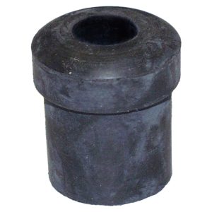 Crown Automotive Leaf Spring Bushing, Black, Rubber, Single – J0648594