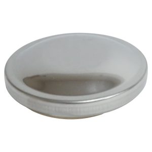Crown Automotive Fuel Tank Cap, Non-Locking, Silver, Plastic – J0908593