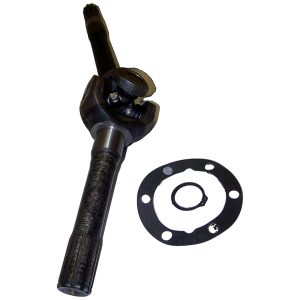 Crown Automotive Axle Shaft, Dana 25/ Dana 27, 21-9/16 Inch Length, 10 Spline, Steel, Single – J0909460
