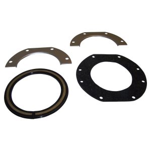 Crown Automotive Wheel Hub Seal Kit, With Retaining Plates/ Felt Seal/ Rubber Seal – J0915664