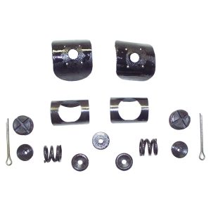 Crown Automotive Drag Link Rebuild Kit, OE Replacement/ Black/ Metal/ with Plugs/ Seals/ Springs/ Cotter Pins – J0923418