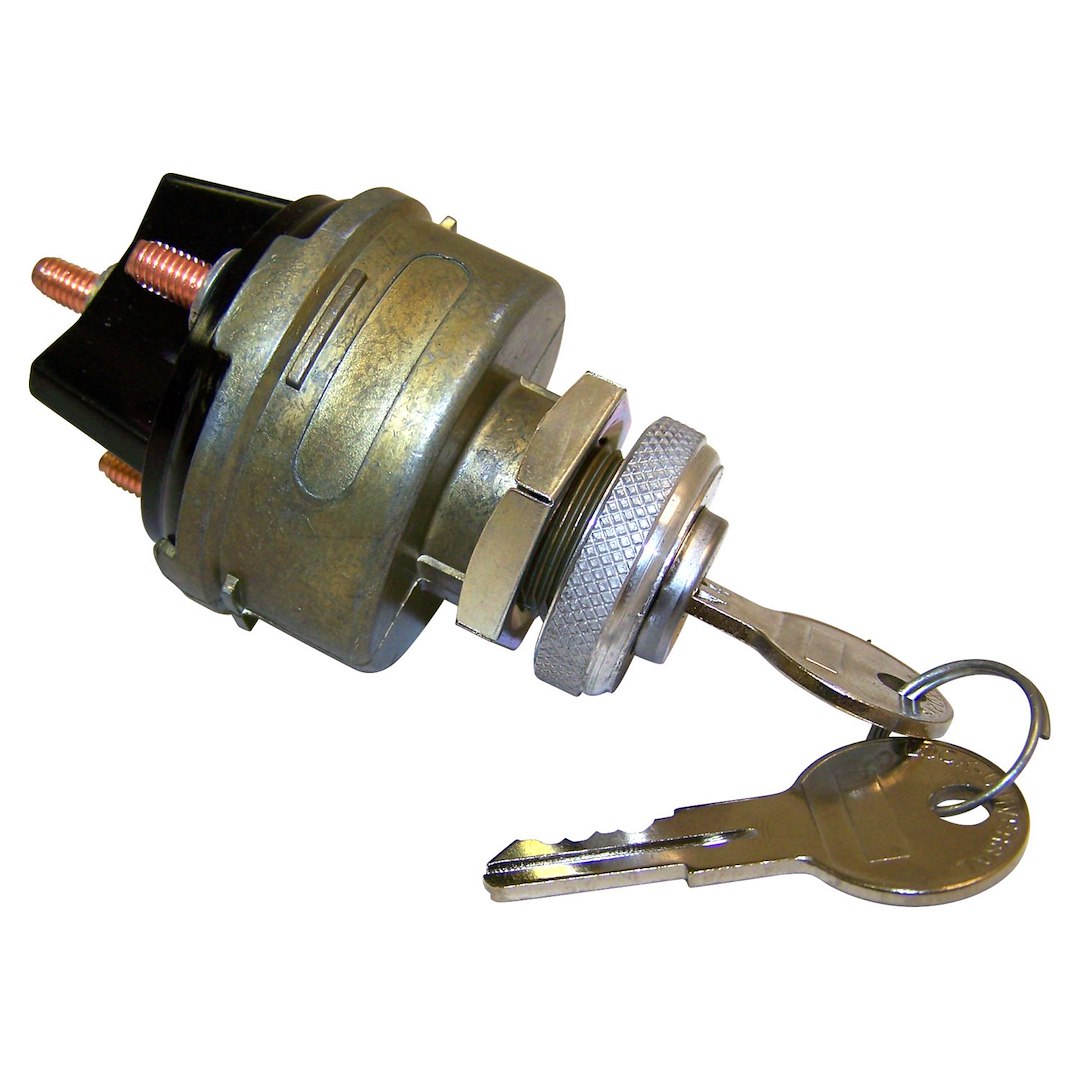 Crown Automotive Ignition Switch, Direct-Fit, Silver, Metal/ Plastic – J0924918