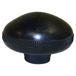 Crown Automotive Manual Trans Shifter Knob, For Use with T90 Transmission, Push-On, Metal/Plastic, Black – J0931356