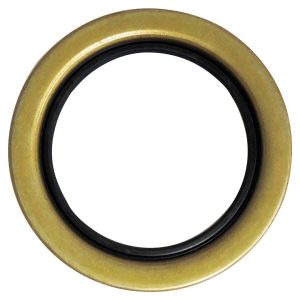 Crown Automotive Wheel Seal, Metal/Rubber, Silver, Single – J0938151