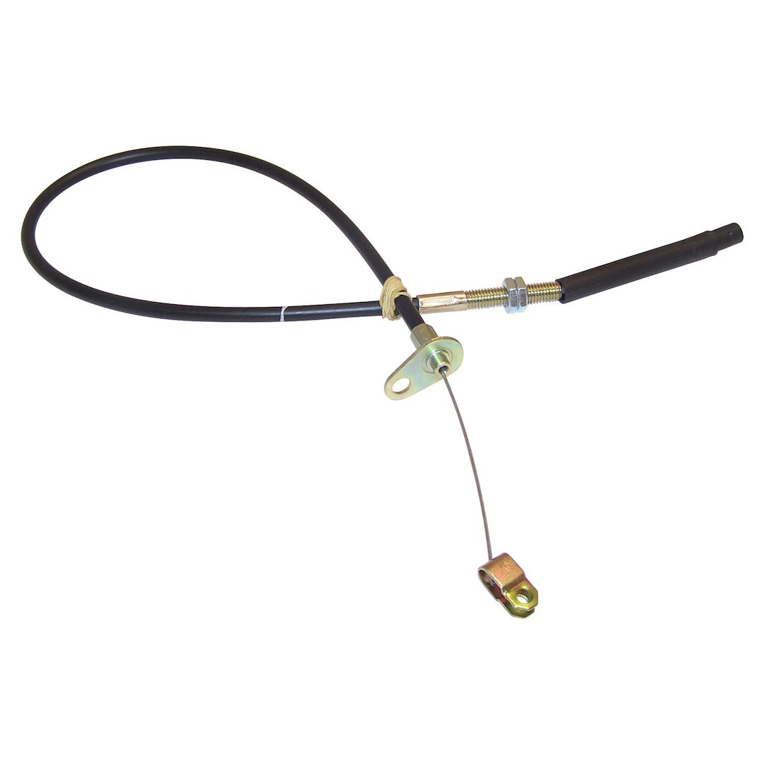 Crown Automotive Throttle Cable, Metal/ Plastic/ Rubber, Black – J0942597