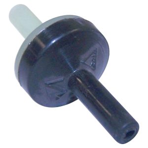 Crown Automotive Crankcase Breather Hose Check Valve, Black/ White, Plastic – J3228426