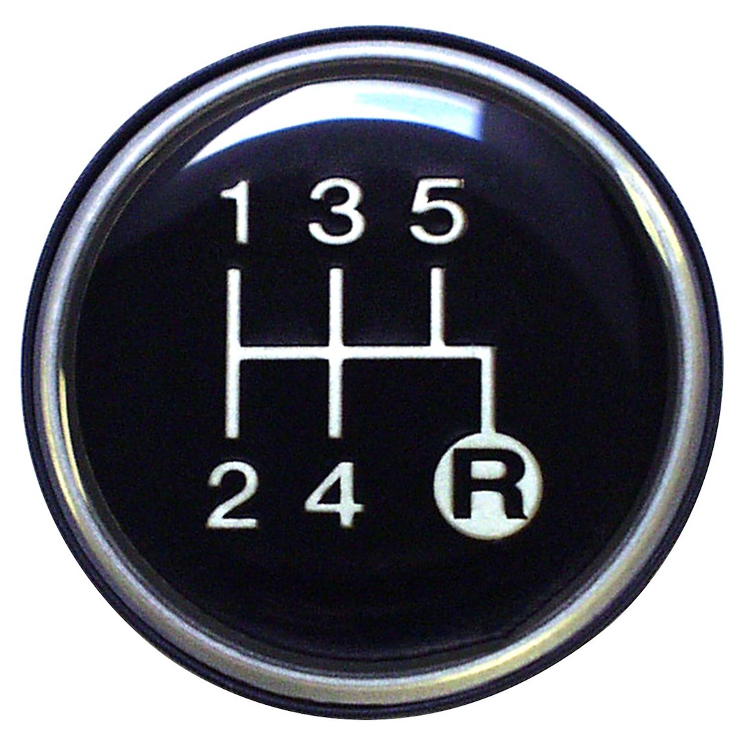 Crown Automotive Manual Trans Shifter Indicator Decal, For Use with T5 Transmission – J3241073