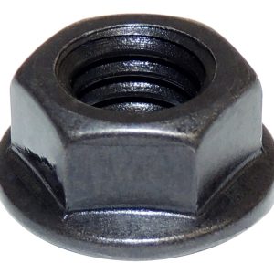 Crown Automotive Nut, Steel, Serrated Flange Nut, 3/8 Inch – 16 Thread, Single – J4007177