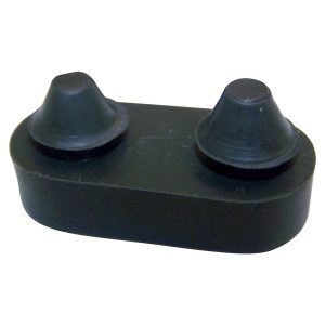 Crown Automotive Bump Stop, Hood to Fender Grommet, Black, Rubber – J4007541