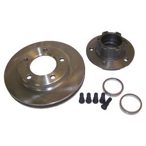 Crown Automotive Brake Rotor, With Hub/ 5 Studs, Single – J5356183