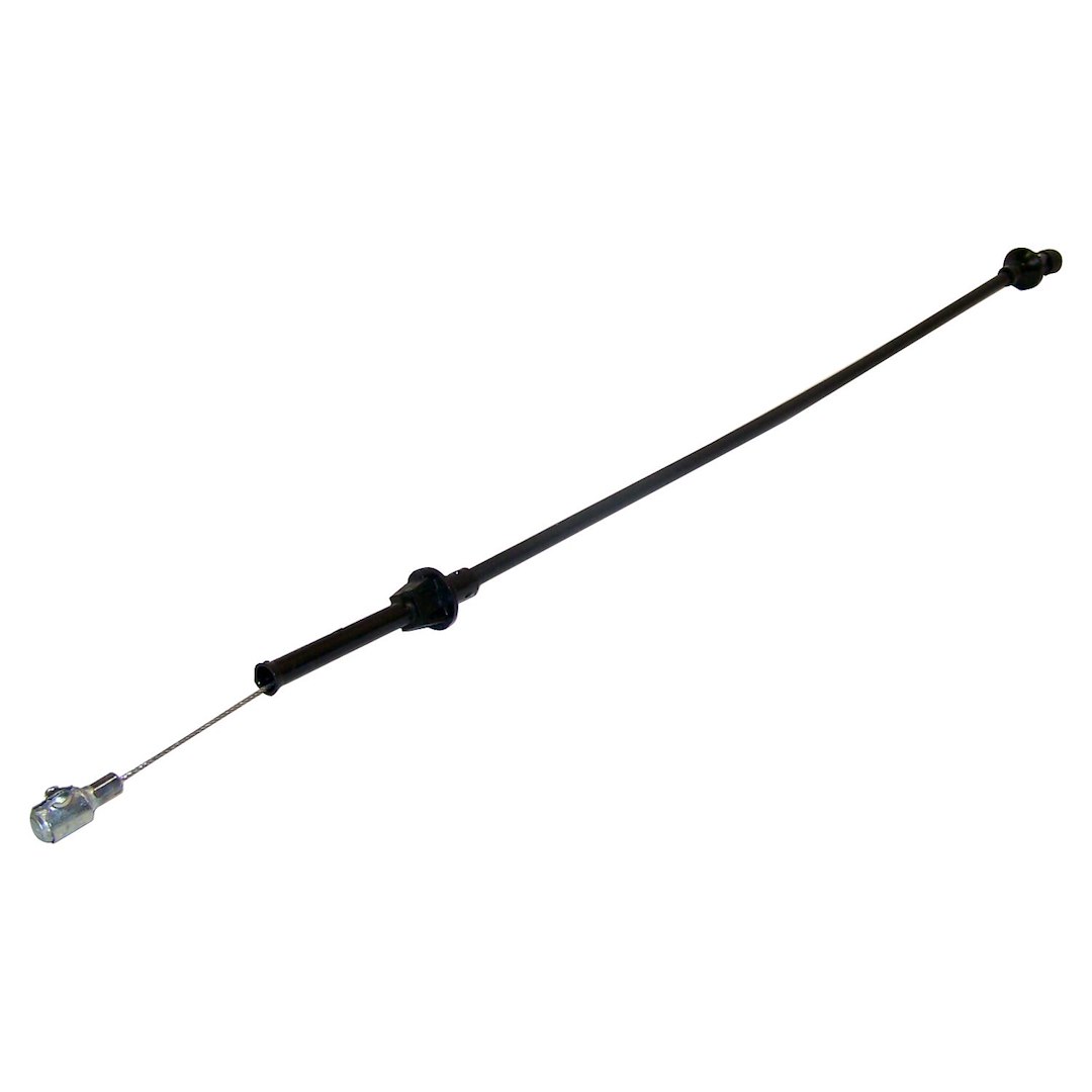 Crown Automotive Throttle Cable, Metal/ Plastic/ Rubber, Black – J5362801