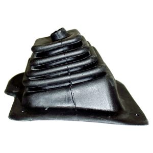 Crown Automotive Transfer Case Shifter Boot, OE Replacement Series, For Use with All Jeeps with Dana 300 Transfer Case, Black, Rubber – J5752009