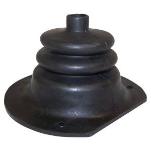 Crown Automotive Shifter Boot, For Use with All Jeeps with T4/ T5 and SR4 Manual Transmission, Black, Rubber – J5752010