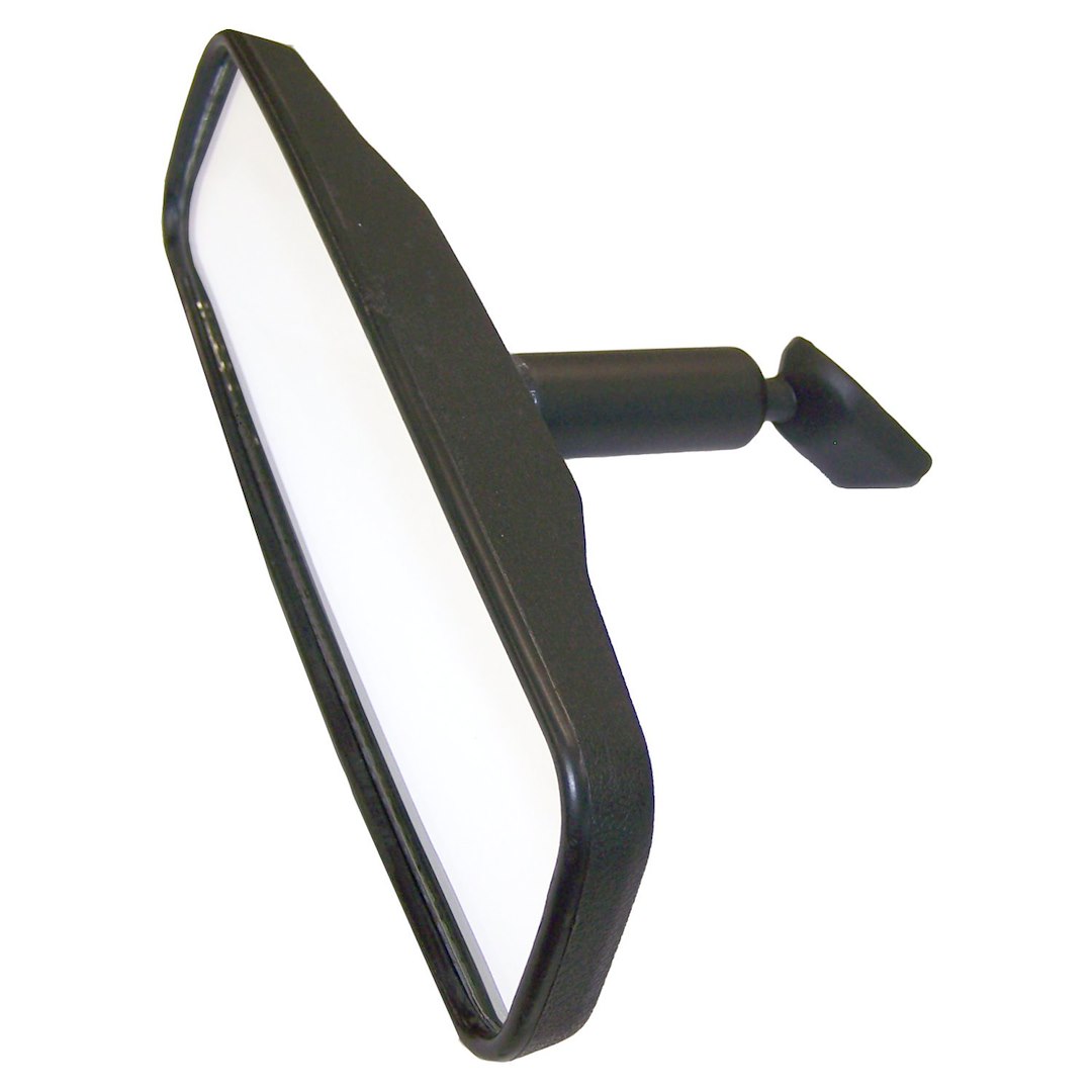 Crown Automotive Interior Rear View Mirror, Non Auto Dimming, Flat Glass, 8-1/2 Inch, Black – J5965338