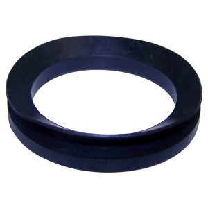 Crown Automotive Axle Tube Seal, Black, Metal/ Rubber – J8127350