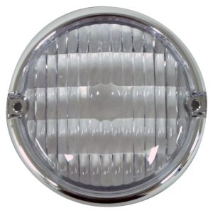 Crown Automotive Turn Signal-Parking-Side Marker Light Lens, OEM Replacement, Clear Lens – J8127449