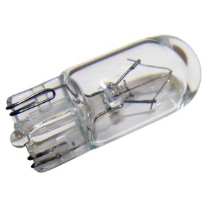 Crown Automotive Instrument Panel Light Bulb, 158, Clear, Single – L0000158