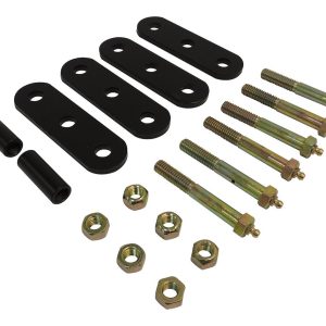 Crown Automotive Leaf Spring Shackle, Rt Off-Road, 3/4 Inch Lift, Greaseable, Without Bushings, Set of 2 – RT21021