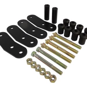 Crown Automotive Leaf Spring Shackle, Rt Off-Road, 3/4 Inch Lift, Greaseable, With Bushings, Set of 2 – RT21022