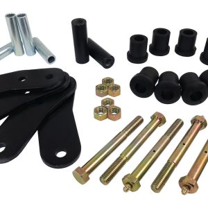 Crown Automotive Leaf Spring Shackle, Rt Off-Road, 3/4 Inch Lift, Greaseable, With Bushings, Set of 2 – RT21049