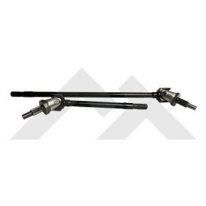 Crown Automotive Axle Shaft Kit, Dana 30, Unpainted, Chromoly Steel, With Two Axles and 5-760X Universal Joints – RT23012
