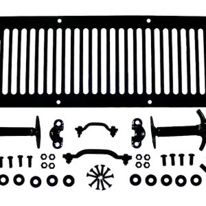 Crown Automotive Hood Appearance Set, Rt Off-Road, Painted, Black, Steel – RT26007