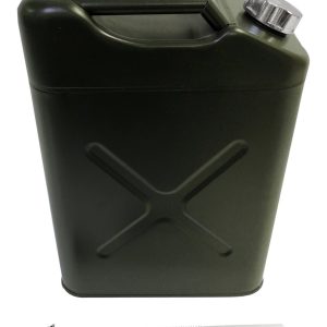 Crown Automotive Liquid Storage Container, Rt Off-Road, Olive Green, 5.4 Gallon, Free Standing, Steel – RT26009