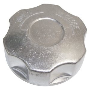 Crown Automotive Liquid Storage Container Cap, Rt Off-Road, For Use with RT26009/ RT26010, Screw on, Round, Aluminum, Silver – RT26011