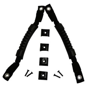Crown Automotive Interior Grab Strap, Rt Off-Road, With 2 Handles, Nylon, Black – RT27004