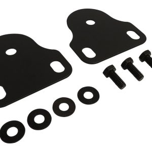 Crown Automotive Windshield Bracket, Rt Offroad, Interior, Powder Coated Black, Stainless Steel, Set of 2 – RT27014