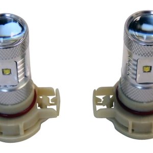 Crown Automotive Driving/ Fog Light Bulb, Rt Off-Road, H16, Cree LED, 7.2 Watt, Clear, 2400 Lumens, 6000K Light Color Temperature, Set of 2 – RT28045