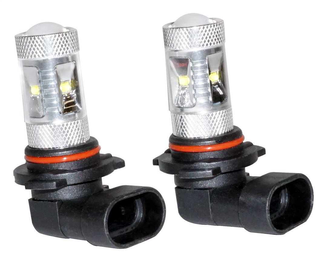 Crown Automotive Driving/ Fog Light Bulb, Rt Off-Road, 9006, Cree LED, 7.2 Watt, Clear, 2400 Lumens, 6000K Light Color Temperature, Set of 2 – RT28048