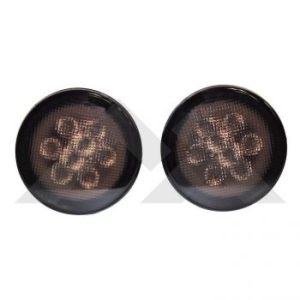Crown Automotive Parking/ Turn Signal Light Assembly – LED, Rt Off-Road, Smoke Lens, 8 LED, 30,000 Hour LED Life, 30 Watts at 2.5 Amps – RT28108