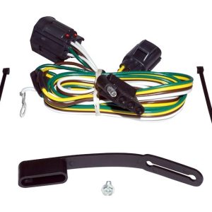 Crown Automotive Trailer Wiring Connector, Rt Offroad, Plug and Play, With 4-WAY Flat Trailer Connection – RT29005