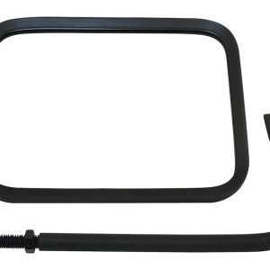 Crown Automotive Exterior Mirror, Rt Off-Road, Aftermarket Conversion, Single, Black, Manual Adjust, Foldable, Without Heated Mirrors – RT30004