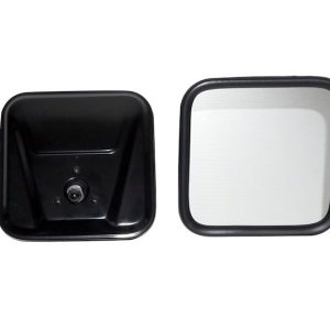 Crown Automotive Exterior Mirror, Rt Offroad, Aftermarket Replacement, Set of 2, Black, Manual, Foldaway, Without Heated Mirrors – RT30021