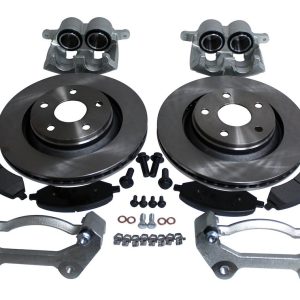 Crown Automotive Brake Conversion Kit, Rt Off-Road, Performance Upgrade, 13 Inch Diameter Rotor, With Brake Pads – RT31046