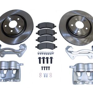 Crown Automotive Brake Conversion Kit, Rt Off-Road, Performance Upgrade, 13 Inch Diameter Rotor, With Brake Pads – RT31046