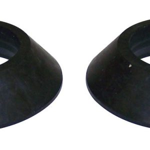 Crown Automotive D-Ring Washer, Rt Off-Road, 3/4 Inch Pin Diameter, Rubber, Black, Set of 2 – RT33008