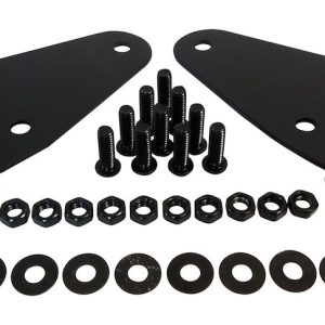Crown Automotive Hood Hinge, Rt Off-Road, Painted, Black, Steel, With 2 Hinges/ Installation Hardware – RT34095