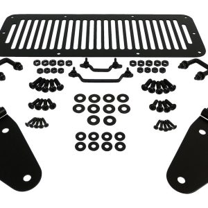 Crown Automotive Hood Appearance Set, Rt Off-Road, Powder Coated, Black, Stainless Steel – RT34099