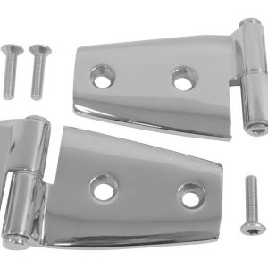 Crown Automotive Hood Hinge, Rt Off-Road, Polished, Stainless Steel, With 2 Hinges/ 4 Bolts – RT34100