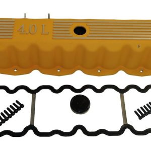 Crown Automotive Valve Cover, Rt Off-Road, For Use with 4.0L, With Oil Fill Hole, With PVC Hole, With Raised 4.0L Stamp – RT35003